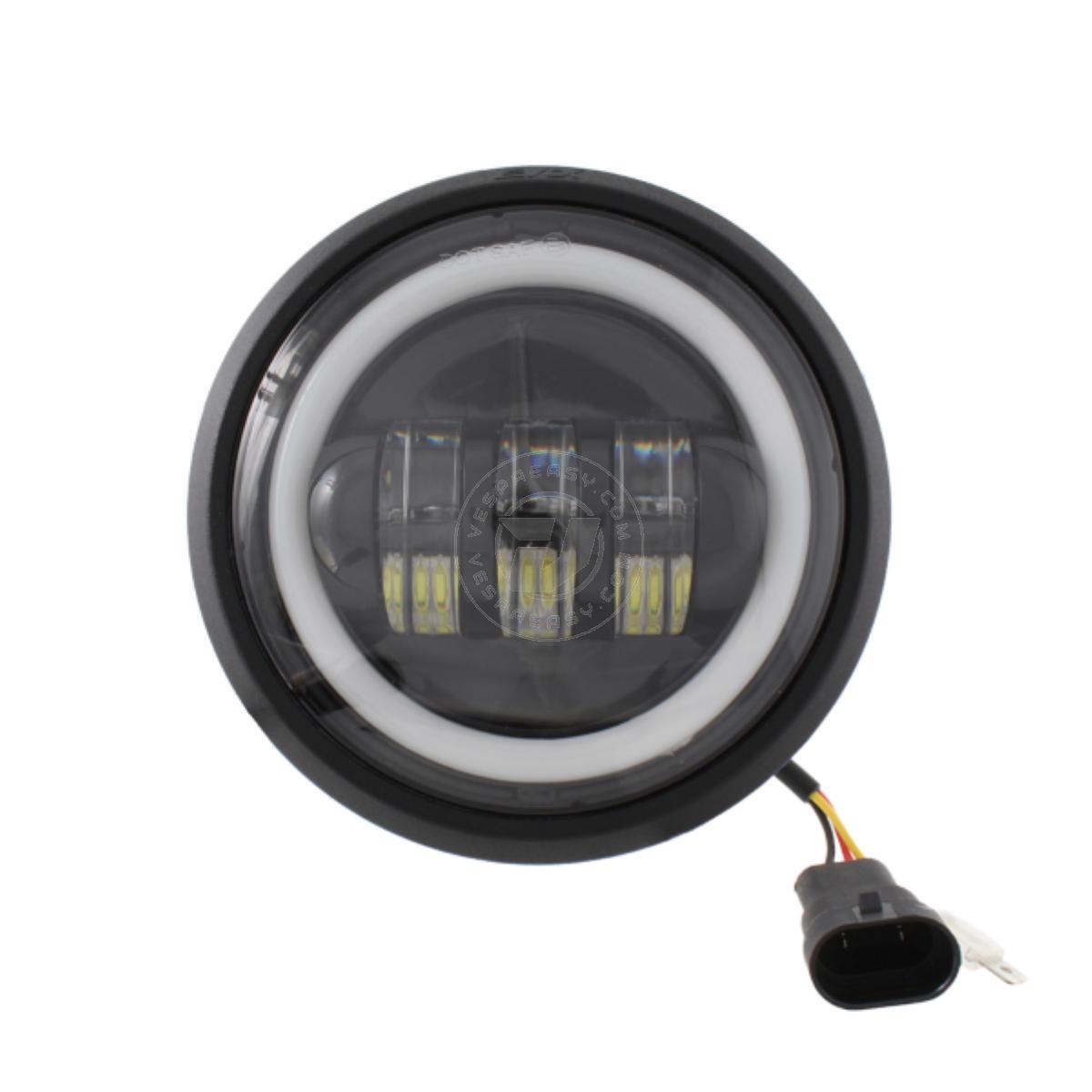 FANALE COMPLETO ANTERIORE IRON LED EVOK PIAGGIO VESPA 125CC PRIMAVERA ET3