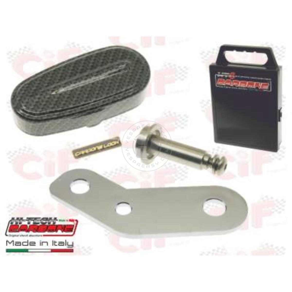 KIT "CARBONE" ANTI AFFONDAMENTO X AMMORTIZ.ANTERIORE VESPA