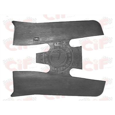 TAPPETO IN GOMMA - COLORE NERO - VESPA 125 T5