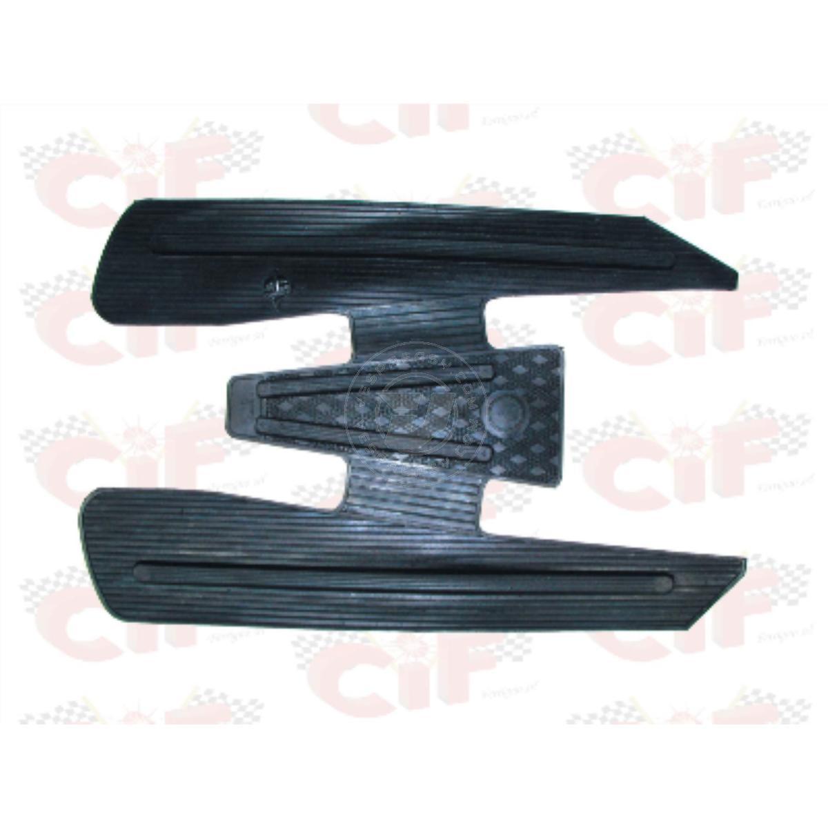TAPPETO IN GOMMA COLORE NERO SPECIFICO X VESPA 50