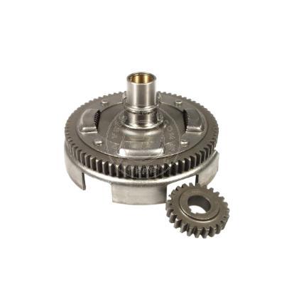 COPPIA TRASMISSIONE DENTI DRITTI RMS CLASSIC PIAGGIO VESPA 50CC - 24X72