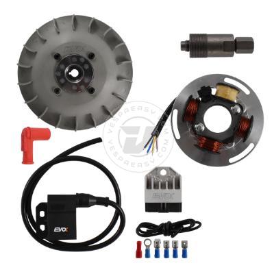 KIT ACCENSIONE ELETTRONICA EVOK PIAGGIO VESPA GT/GL/SPRINT/SUPER/VNA/VNB Ø 17