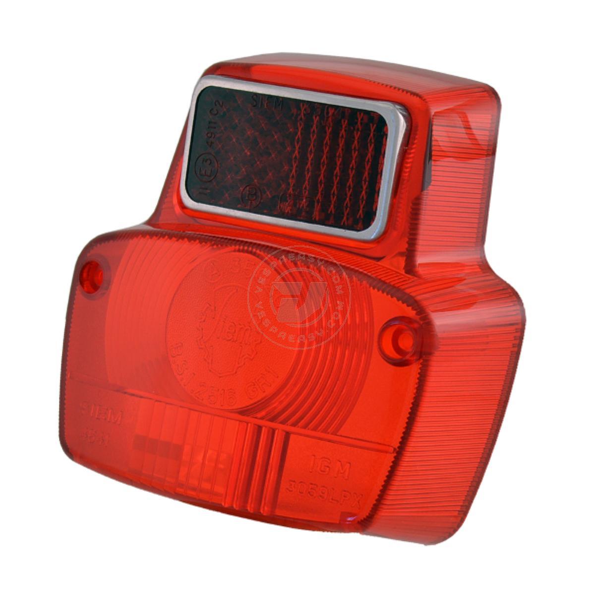 LENTE FANALE POSTERIORE SIEM PIAGGIO VESPA 125CC PRIMAVERA 1 SERIE 78627