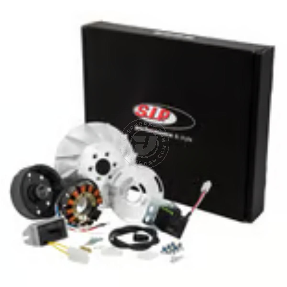 Accensione SIP PERFORMANCE by VAPE Sport 12 V CA  per Vespa 125 GTR 2°/TS 2°/150 Sprint V 2°/Super 2°/200 Rally 2°/PX80-200/PE/Lusso/Cosa