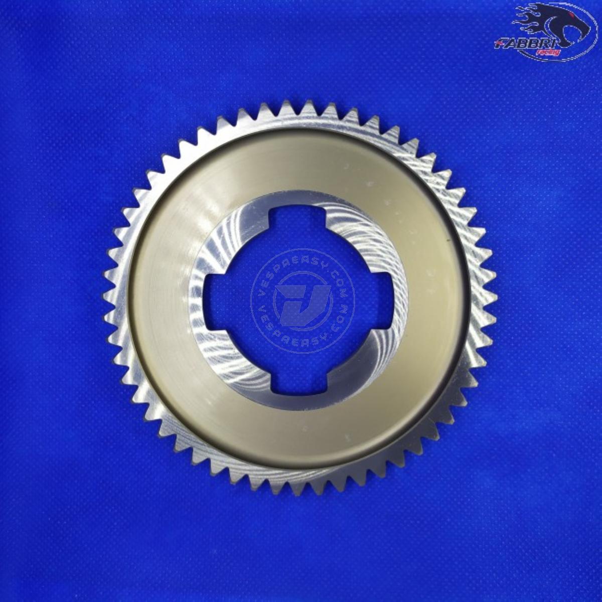 Ingranaggio 1a marcia z 55 FABBRI Racing per Vespa 50, 90, 125 ET3 Primavera, PK FABBRI RACING