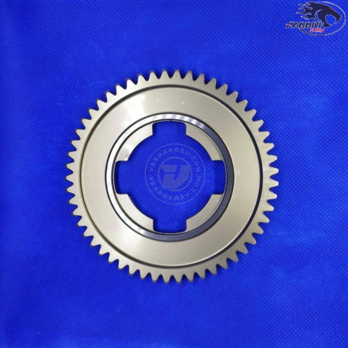 Ingranaggio 2a marcia z 52 FABBRI Racing per Vespa 50, 90, 125 ET3 Primavera, PK  FABBRI RACING