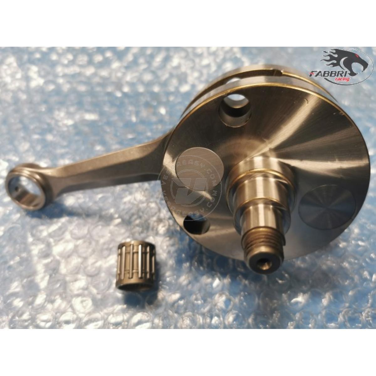 Albero motore FABBRI RACING spalle piene, cono 20, spalle 87, corsa 51 , biella 105