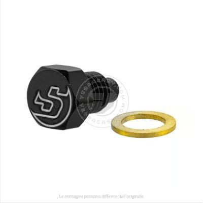 Vite tappo olio motore magnetico M8x8 SIP - nero
