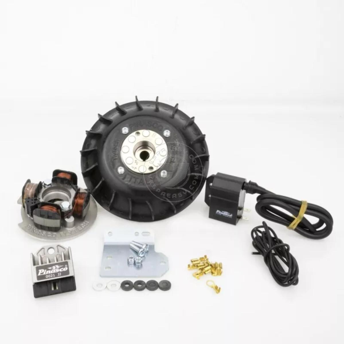 Accensione PINASCO FLYTECH RACING Vespa PX cono 20, volano kg 1.3 - nero