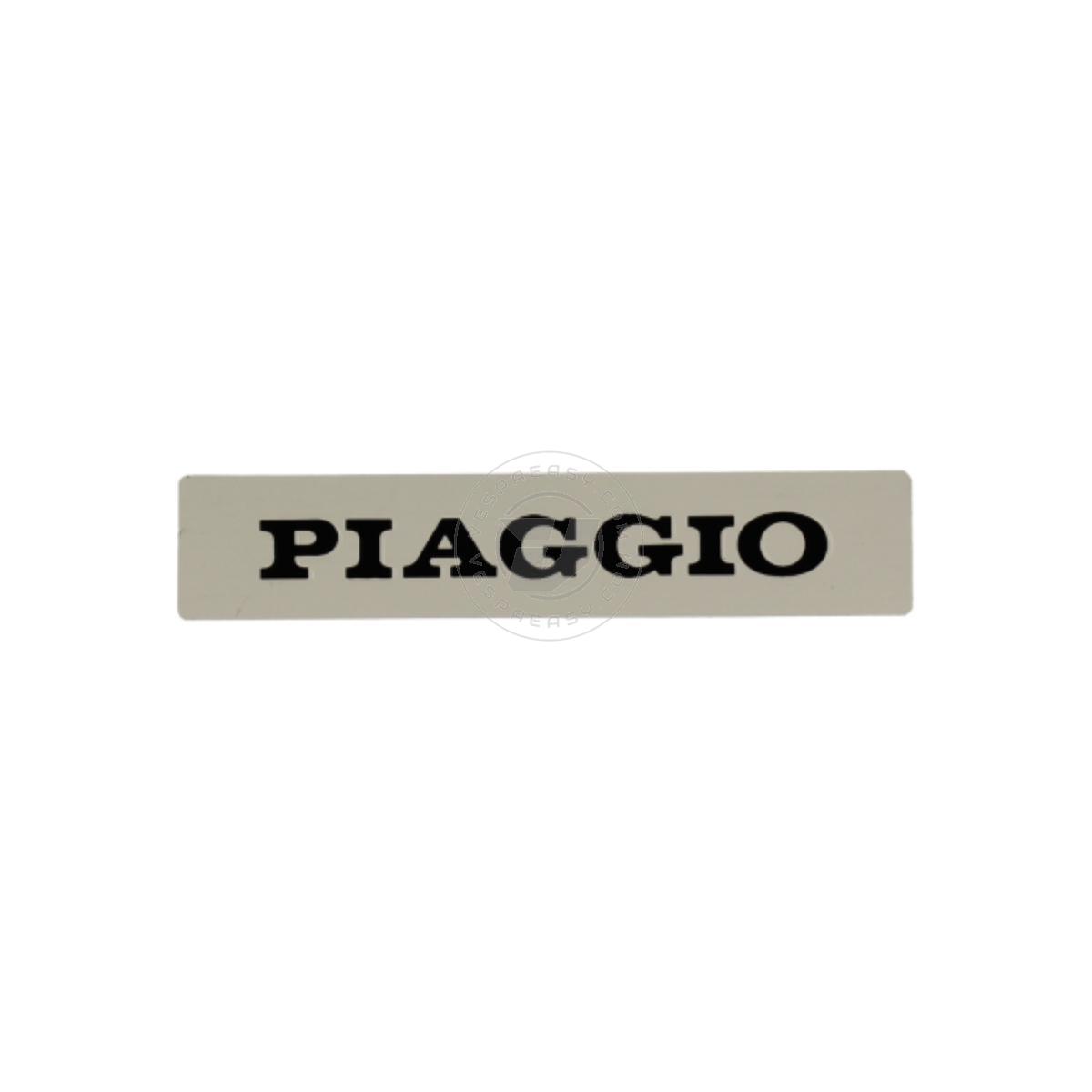 TARGHETTA PIAGGIO VESPA PK 50-125CC