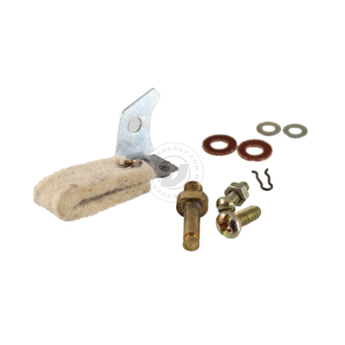 KIT FELTRO E SQUADRETTA LUBRIFICAZIONE PERNO VENTOLA PIAGGIO VESPA 072836