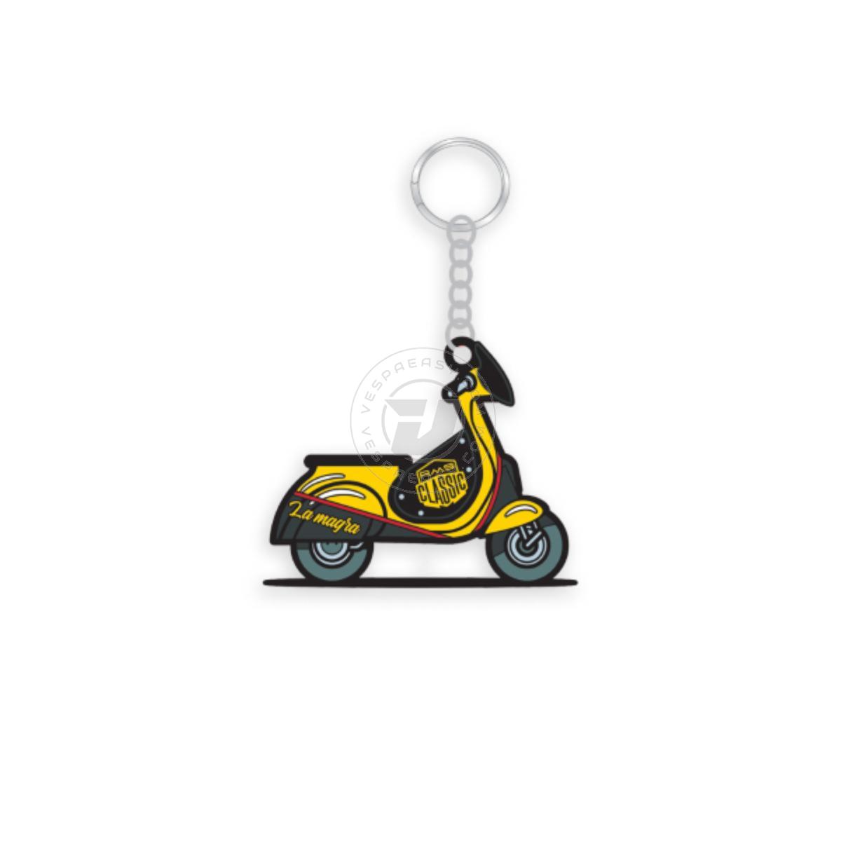 PORTACHIAVI IN GOMMA VESPA LA MAGRA