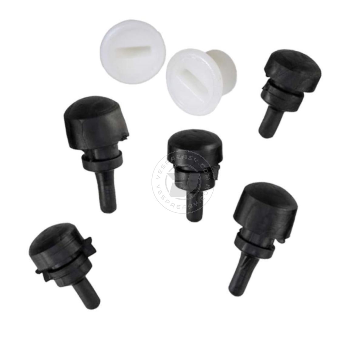 KIT GOMMINI SPORTELLO MOTORE VESPA 50-90-125CC PRIM.ET3