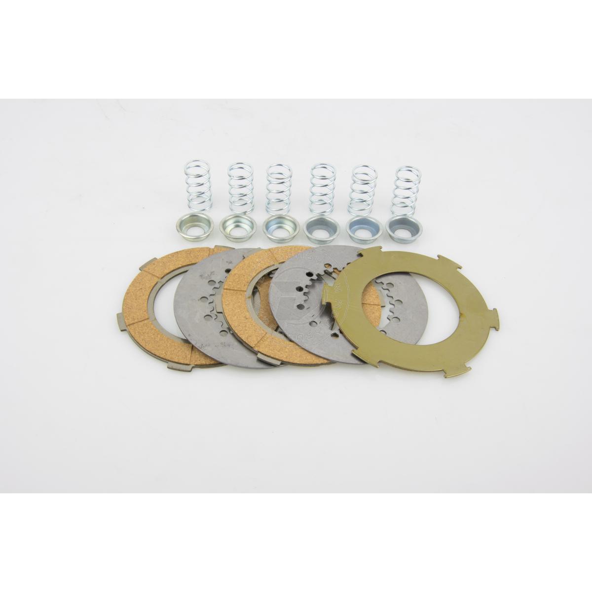Dischi frizione PINASCO VESPA PX 125, 150, VNB, GT, SPRINT, completi di infradischi e 6 molle