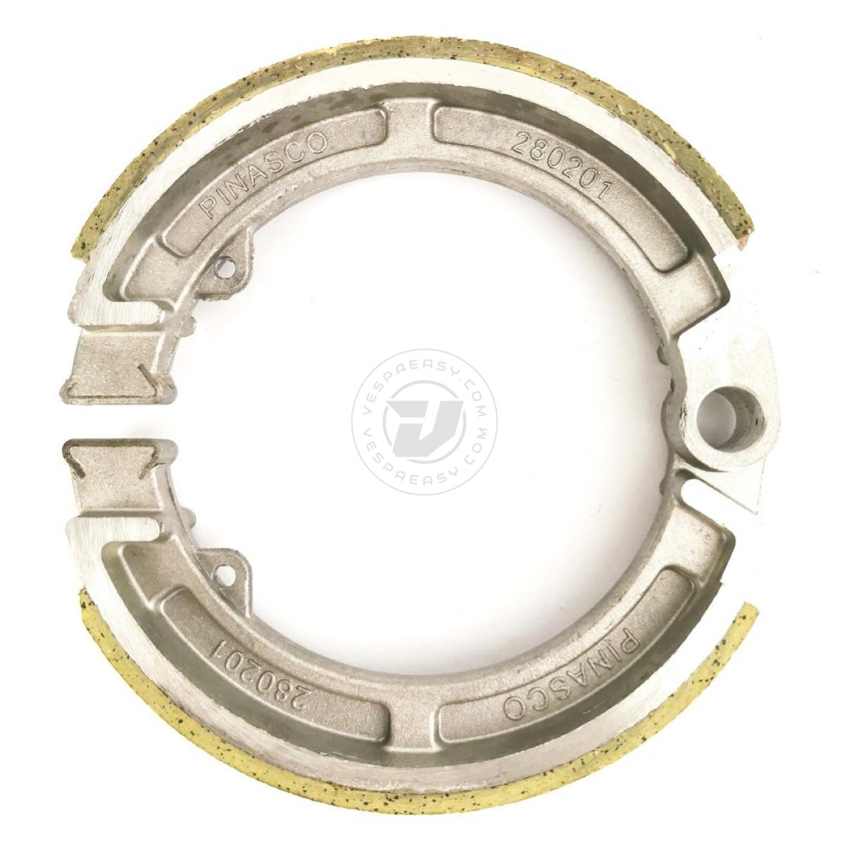 Ganasce maggiorate per tamburi PINASCO HIGHBRAKE per Vespa con ruote 8"