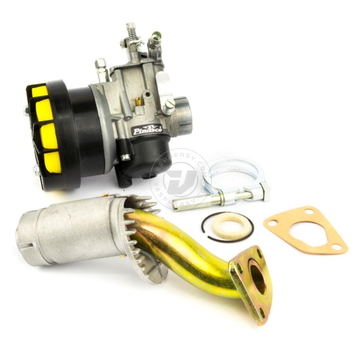 Kit alimentazione PINASCO Ø 19 Vespa PK-XL, 3 fori