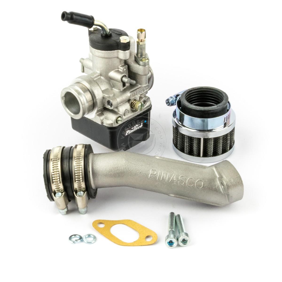 Kit alimentazione PINASCO Ø 24 Vespa 50, Special, 125 ET3 Primavera, attacco elastico