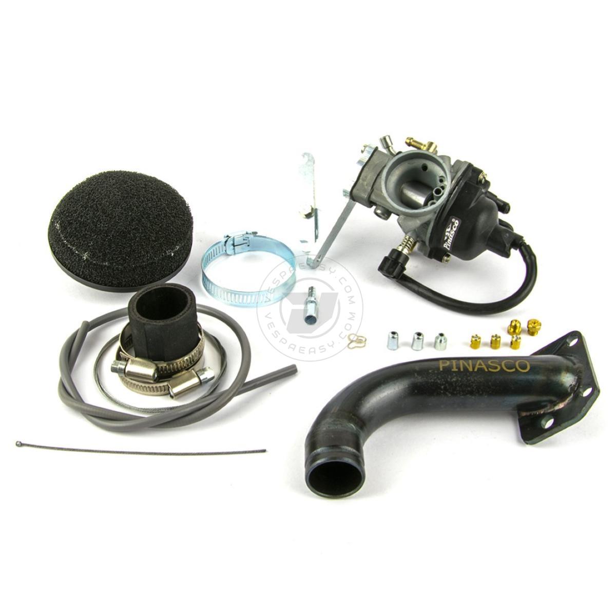 Kit carburatore PINASCO d.22 Vespa 50 ET2, LX, S, 2T