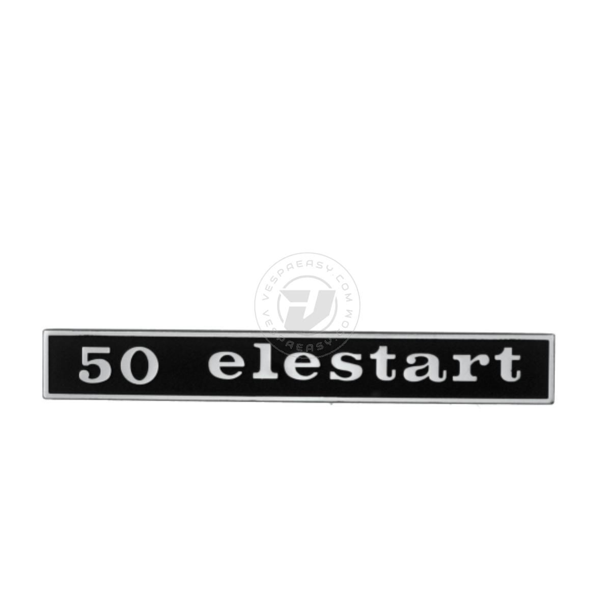 TARGHETTA POSTERIORE PIAGGIO VESPA 50CC ELESTART 152512