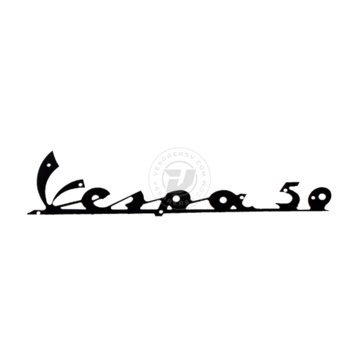 TARGHETTA SCUDO ANTERIORE PIAGGIO VESPA 50CC 090494