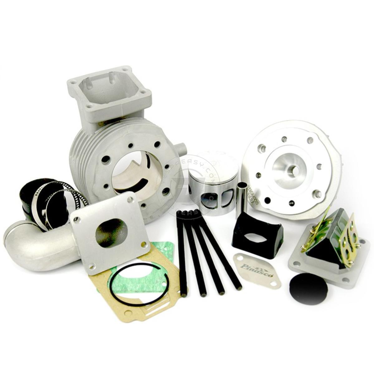 KIT CILINDRO LAMELLARE PINASCO SRV 102cc ZUERINO - con collettore specifico per Ø 22, 24, 25 mm