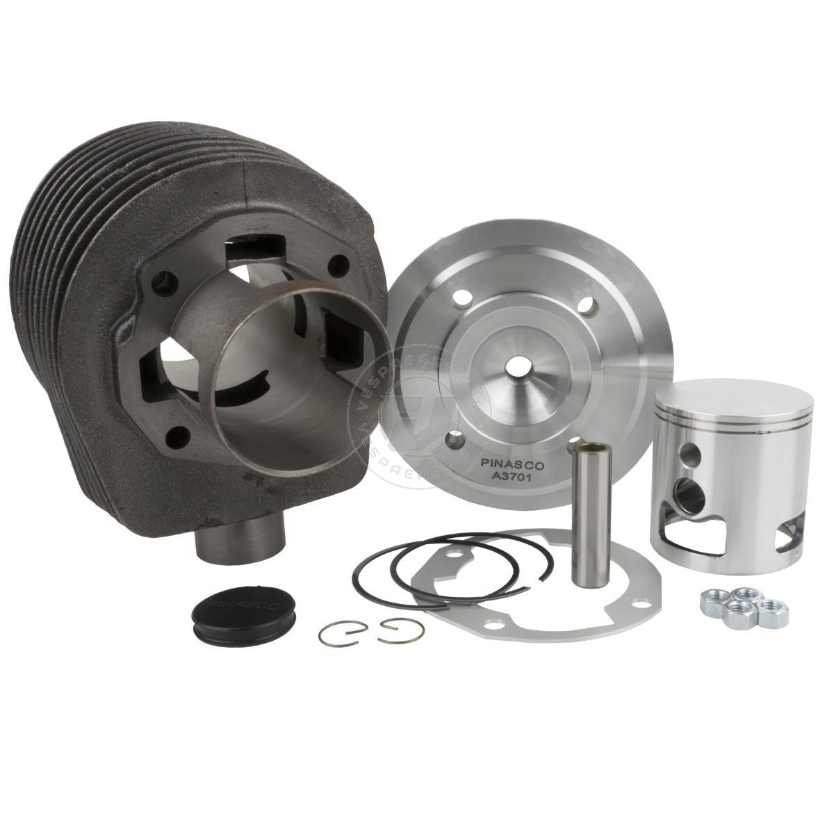 KIT CILINDRO PINASCO VESPA PX 190 CILINDRO IN GHISA, CORSA 60, CANDELA CENTRALE