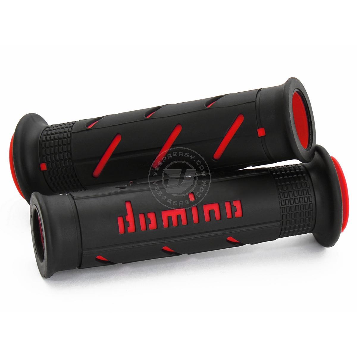 Manopole DOMINO MX2, nero rosso