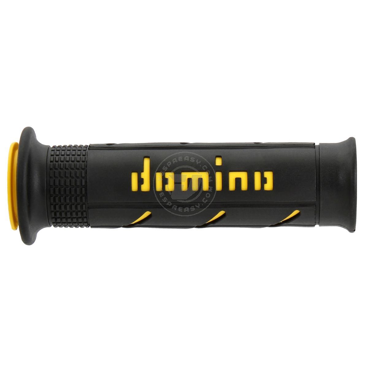 Manopole DOMINO MX2,NERO/GIALLO