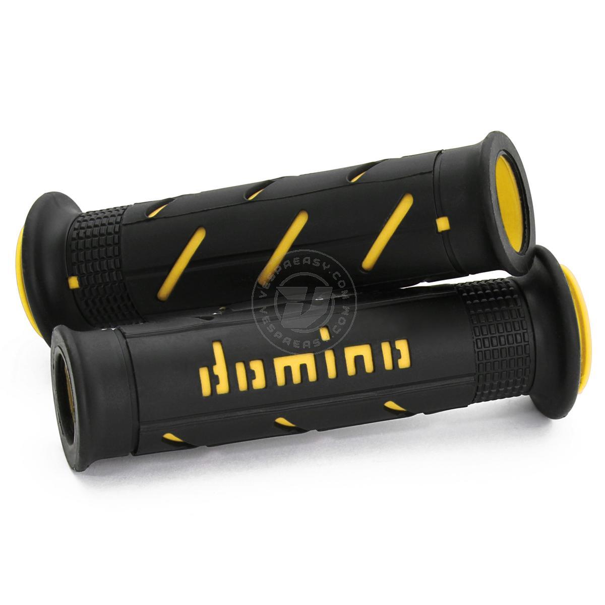 Manopole DOMINO MX2,NERO/GIALLO