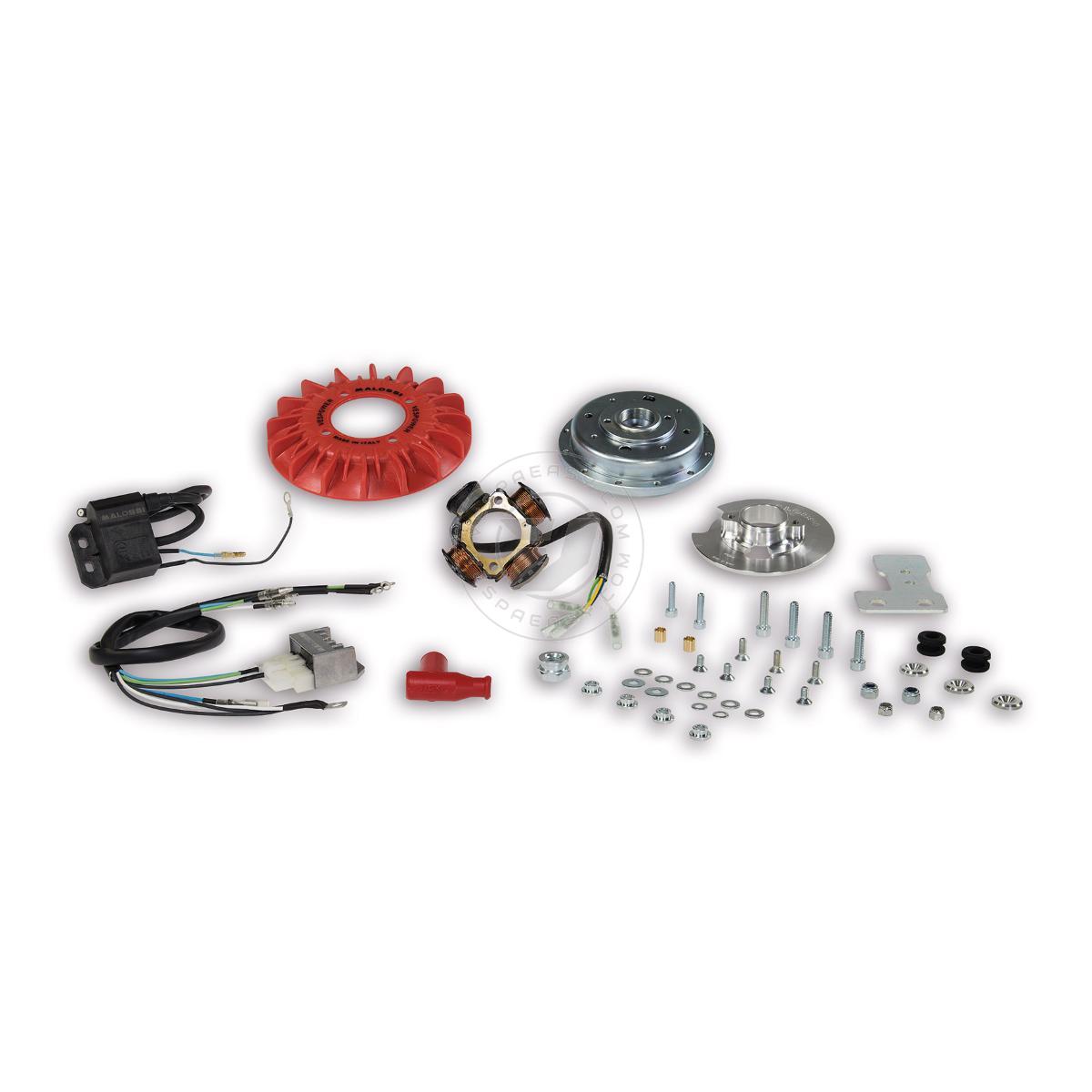 Accensione elettronica MALOSSI VESPower cono 19mm - 1,2Kg - Vespa 50, Special - senza luce stop