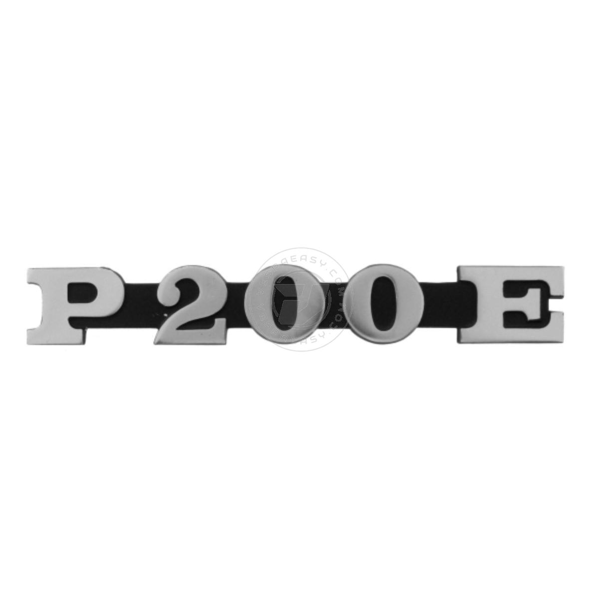 TARGHETTA COFANO LATERALE RMS CLASSIC PIAGGIO VESPA P200E 181328