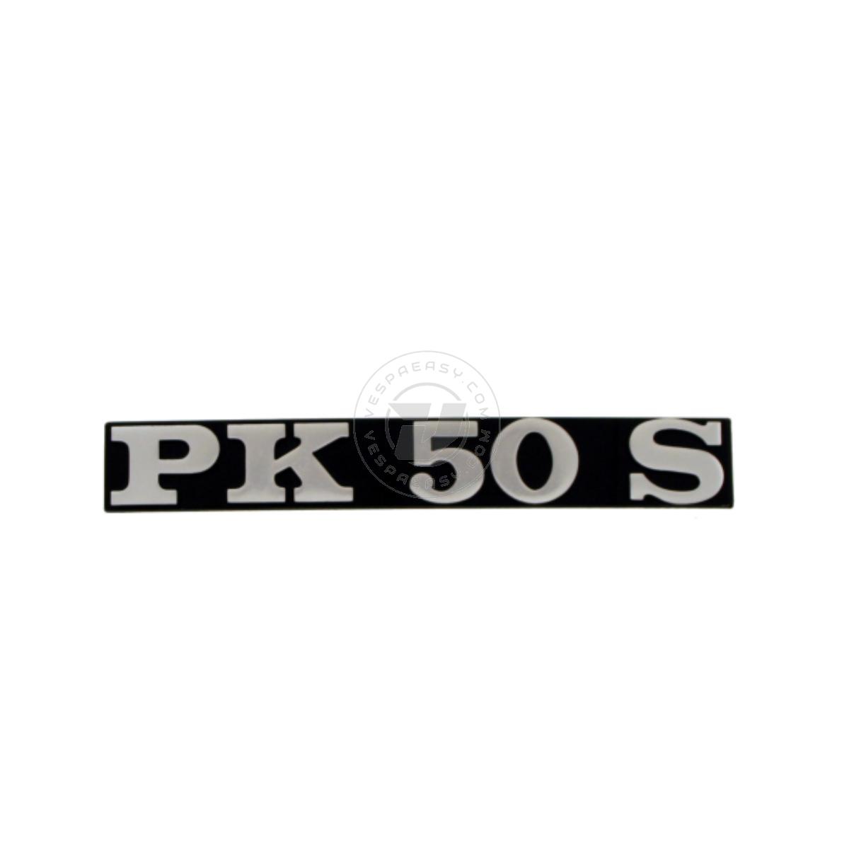 TARGHETTA COFANO LATERALE RMS CLASSIC PIAGGIO VESPA PK 50S 195631