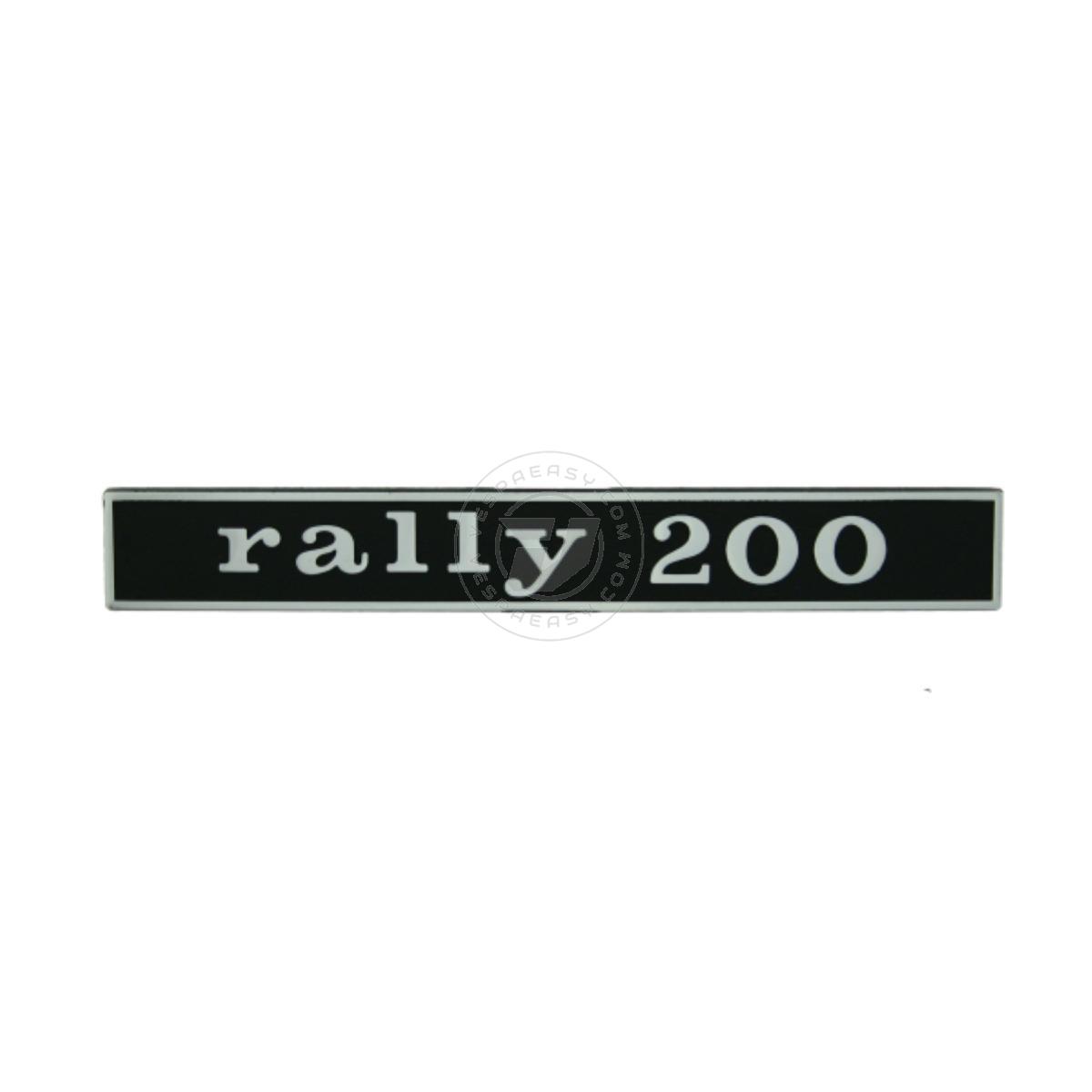 TARGHETTA POSTERIORE RMS CLASSIC PIAGGIO VESPA RALLY 200CC 152515