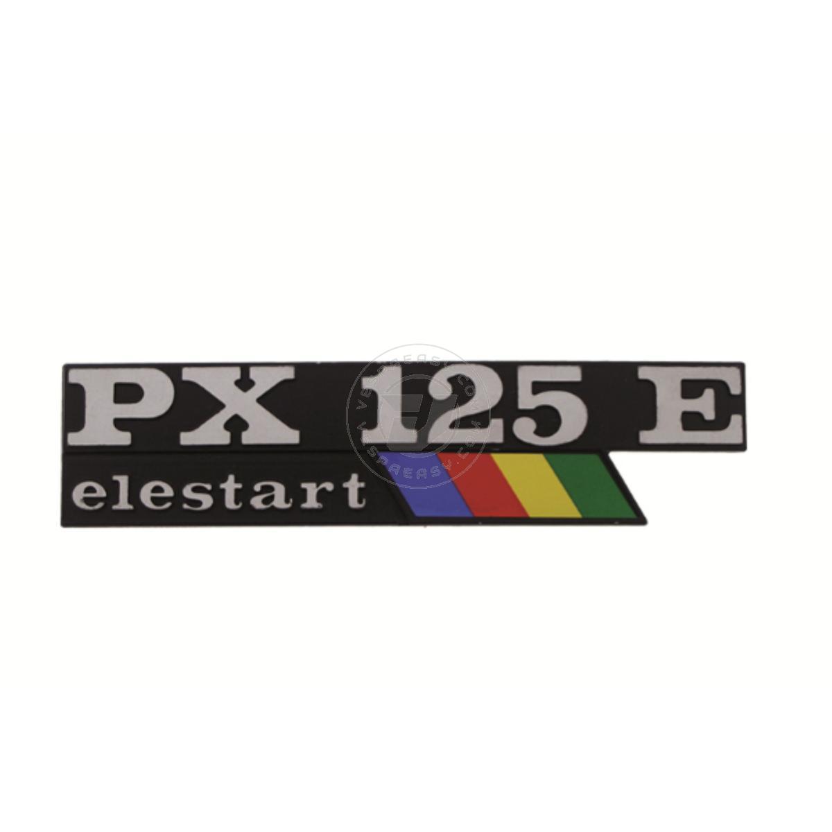 TARGHETTA COFANO LATERALE RMS CLASSIC PIAGGIO VESPA PX 125E ELESTART 198179