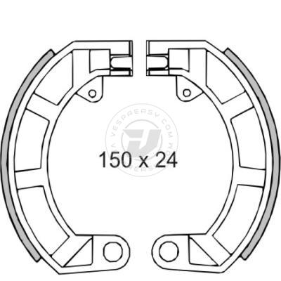 GANASCE FRENO POSTERIORI PIAGGIO VESPA 50CC/ET3/PRIMAVERA 125CC 2100492