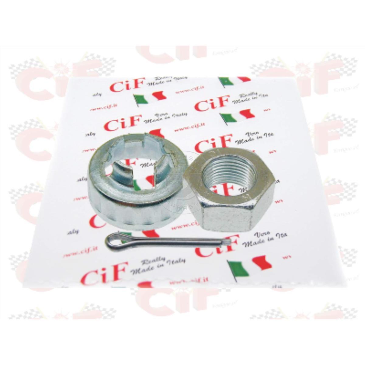 Kit Scodellino Dado  CIF Coppiglia Ruota Vespa 50 PK XL-N FL2 PX PE Arcobaleno