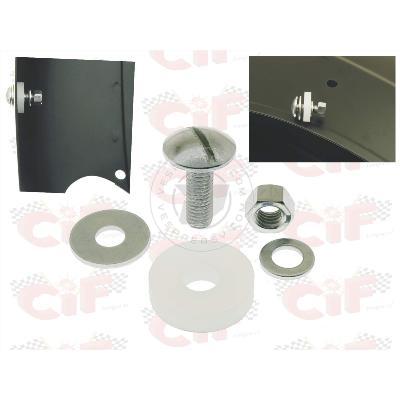 Kit Vite CIF con distanziale dado e rondella per Fissaggio Parafango Vespa