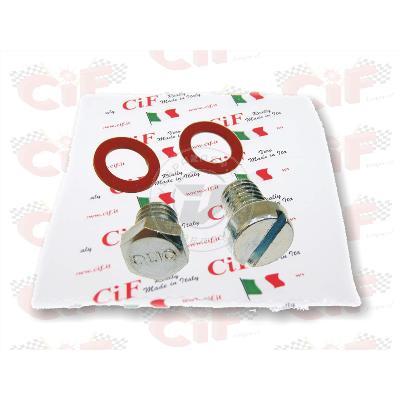 KIT VITI CARICO/SCARICO CIF OLIO MOTORE VESPA PX PE - PK