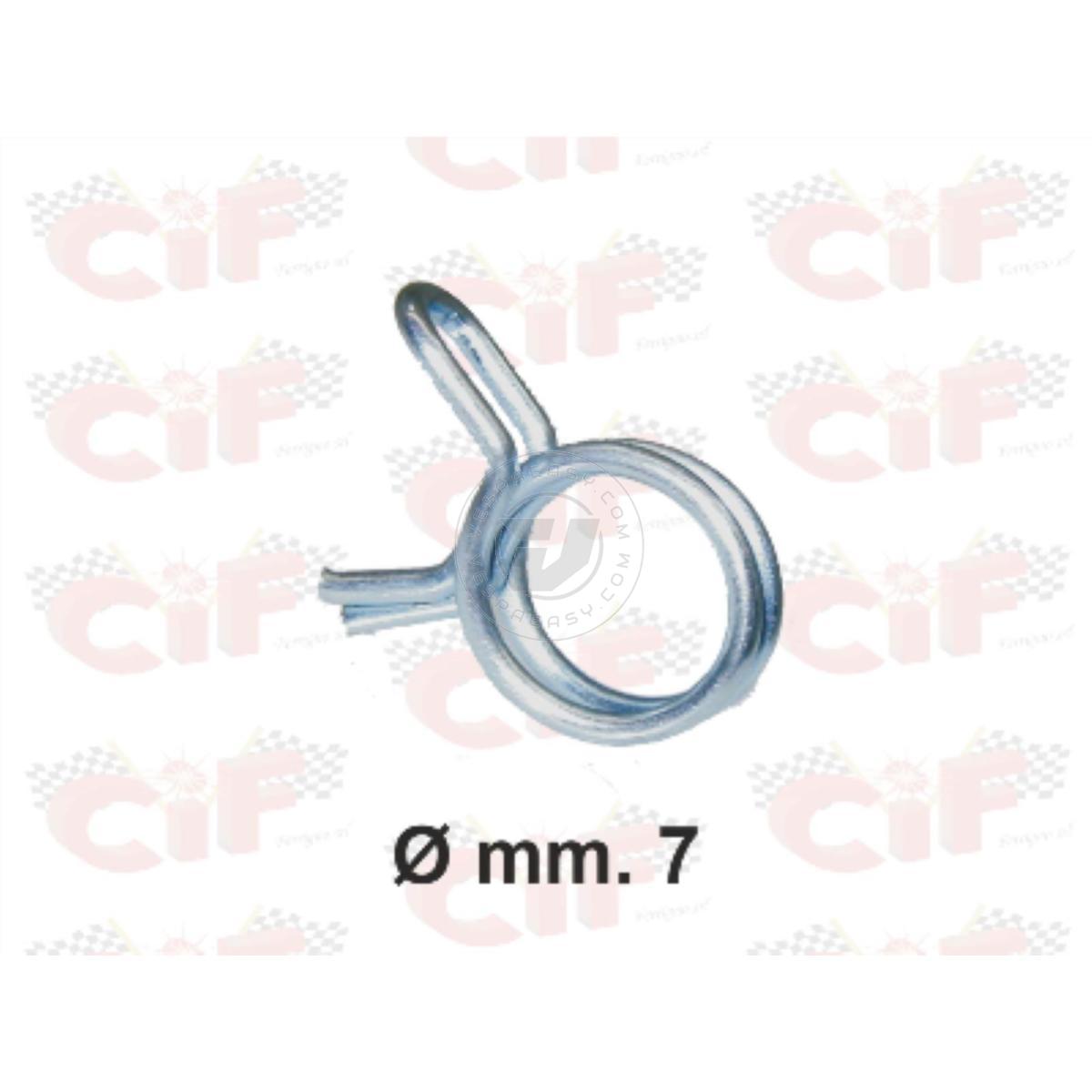 Set 5 Mollette  CIF stringitubo benzina D.7 mm Vespa