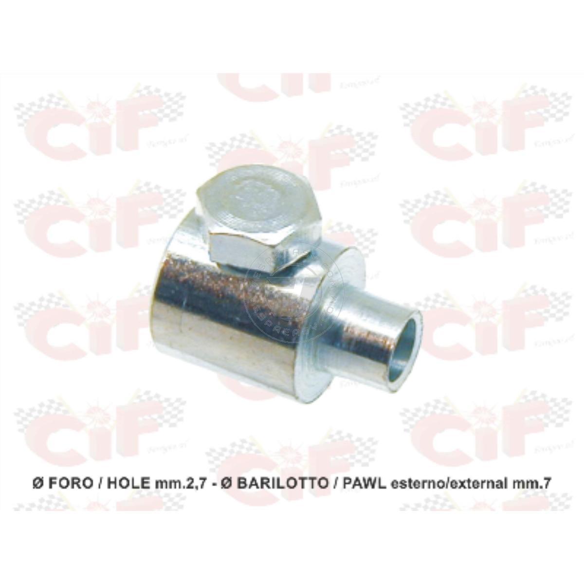 Kit 4 Morsetto Serrafilo CIF  Frizione Vespa 50 125 150 200