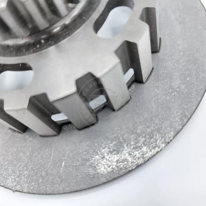 Dischi in acciaio per frizione VMC "10 Molle ERGAL" Vespa Largeframe, tipo COSA 2