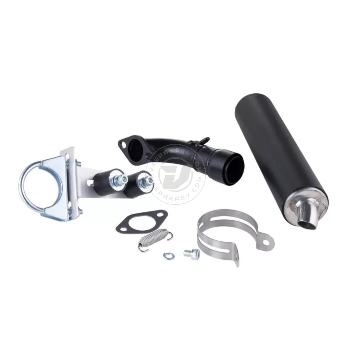 Espansione racing stampata VMC EVO RACER 52-B Vespa 50, 90, 125 ET3 Primavera - interasse 52mm - nero