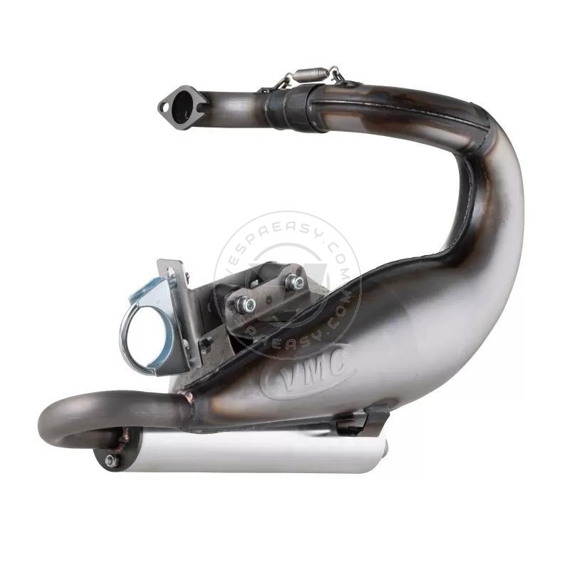 Espansione racing stampata VMC EVO RACER 52-S Vespa 50, 90, 125 ET3 Primavera - interasse 52mm - argento