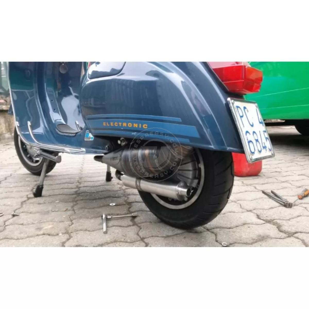 Espansione racing VMC MEED Vespa 50, 90, 125 ET3 Primavera - interasse 52mm