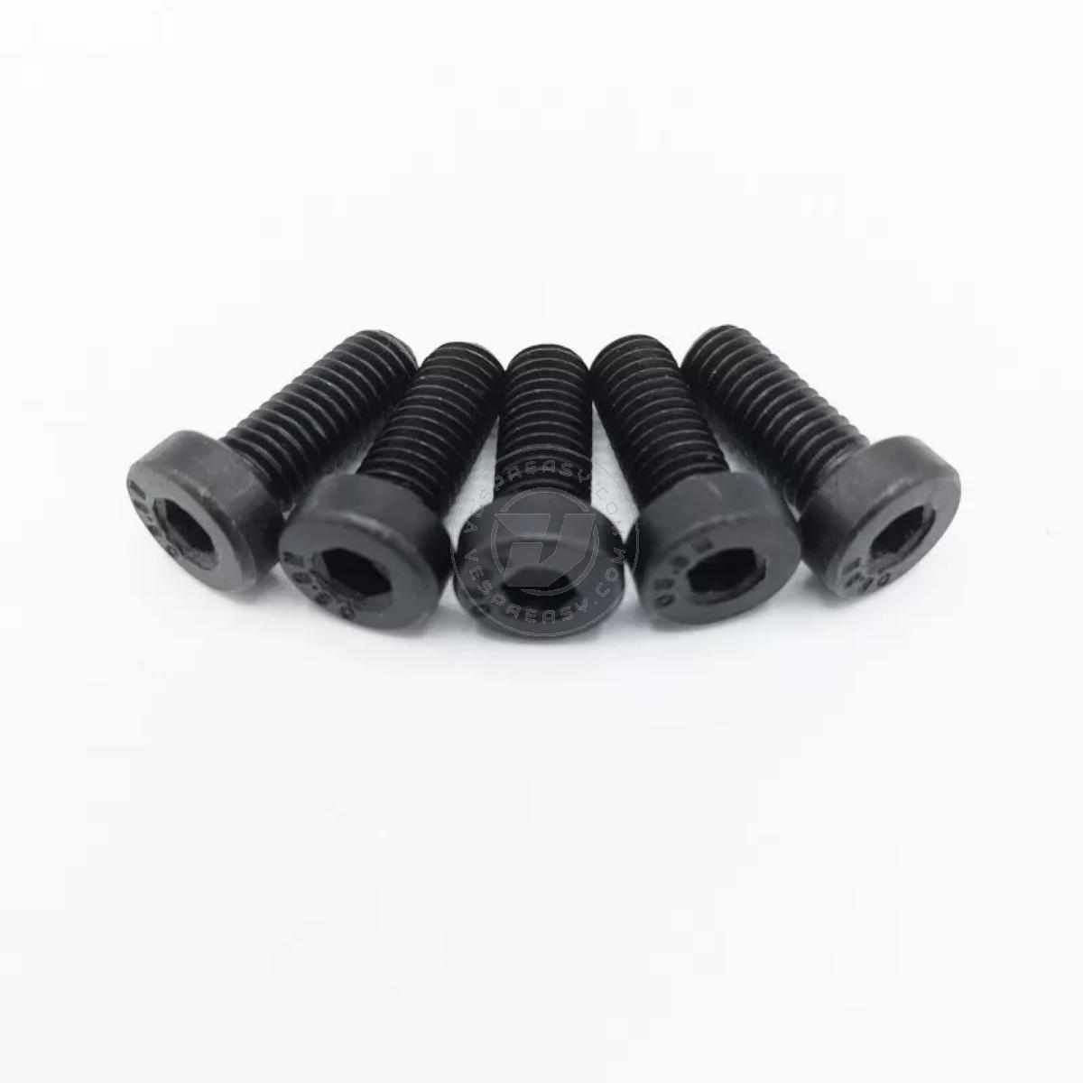 Kit viti zincate nero per mozzo VMC tipo tamburo ET3 su focella Zip - Vespa Smallframe