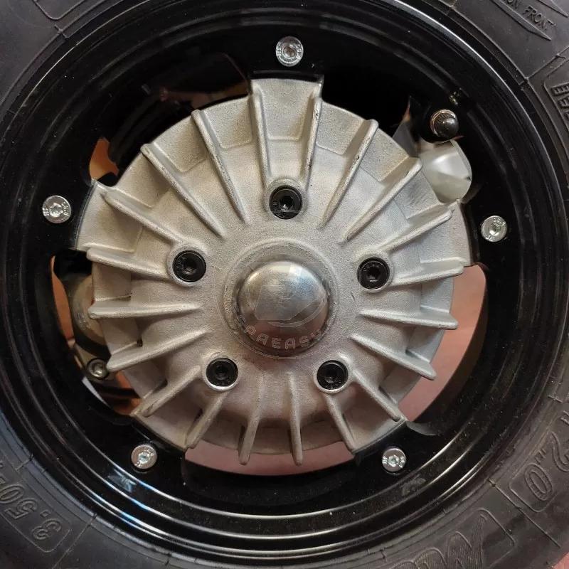 Kit viti zincate nero per mozzo VMC tipo tamburo ET3 su focella Zip - Vespa Smallframe