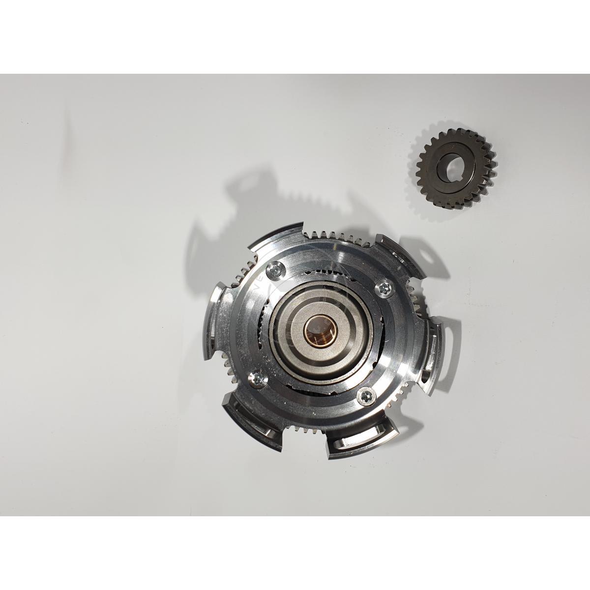 Rapporti 27-69 FRT BFA OVER 40HP con cestello DRAG e parastrappi rinforzato DRAG per Vespa 50, 90, 125 ET3 Primavera, PK  