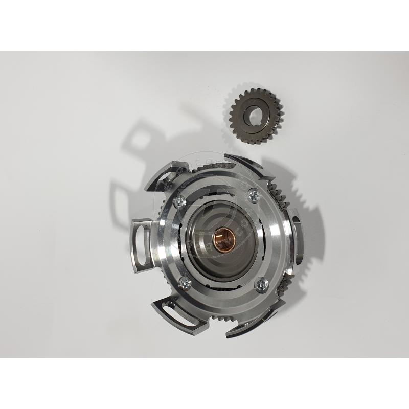 Rapporti 27-69 FRT BFA OVER 40HP con cestello DRAG e parastrappi rinforzato DRAG per Vespa 50, 90, 125 ET3 Primavera, PK  