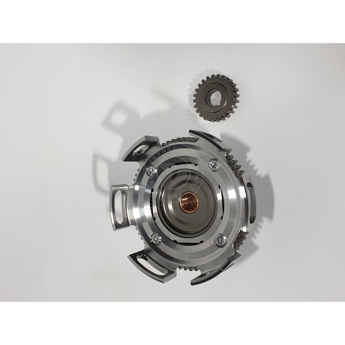 Rapporti 27-69 FRT BFA OVER 40HP con cestello DRAG e parastrappi rinforzato DRAG per Vespa 50, 90, 125 ET3 Primavera, PK  