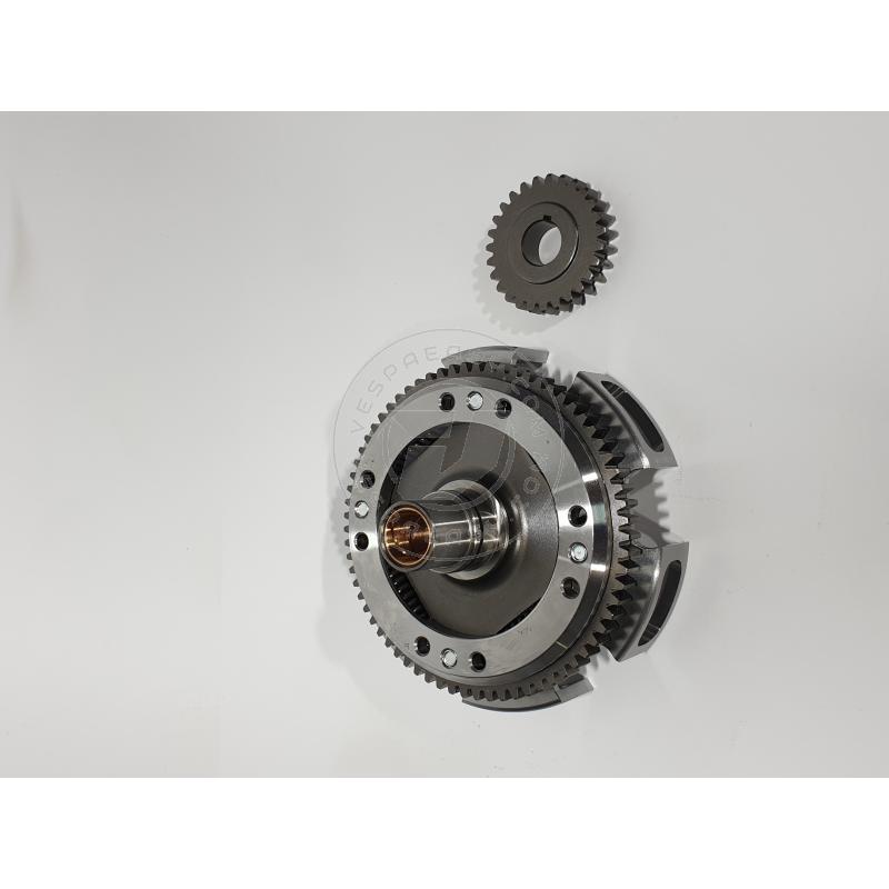 Rapporti 27-69 FRT BFA OVER 40HP con cestello DRAG e parastrappi rinforzato DRAG per Vespa 50, 90, 125 ET3 Primavera, PK  
